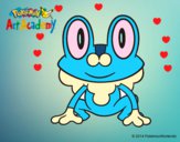 Dibujo Froakie pintado por tilditus