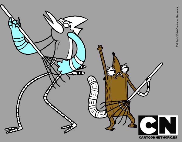 Mordecai y Rigby