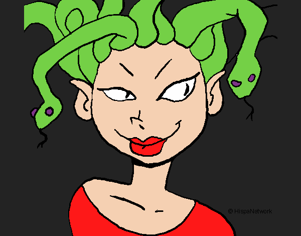 Mujer medusa