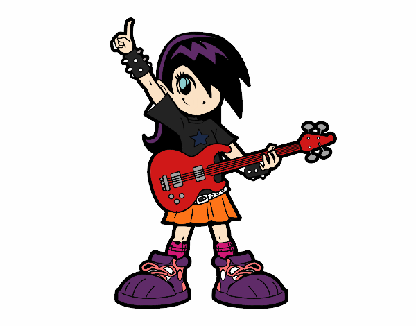 Niña rockera