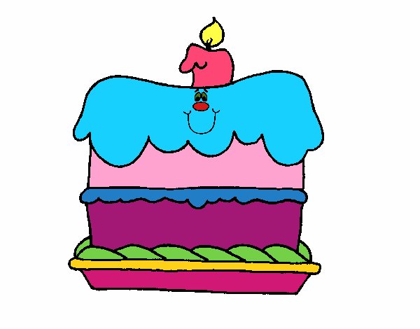 Pastel de cumpleaños