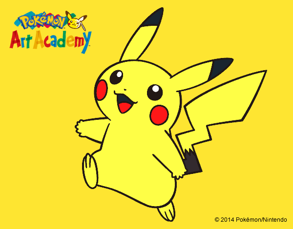 Pikachu en Pokémon Art Academy