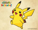 Dibujo Pikachu en Pokémon Art Academy pintado por superbea