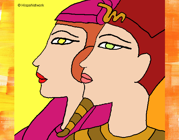 Ramsés y Nefertiti