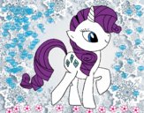 Dibujo Rarity pintado por tilditus