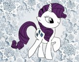 Dibujo Rarity pintado por tilditus