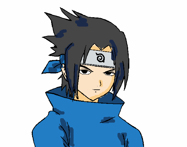 Sasuke enfadado