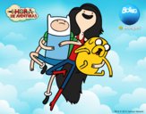 Volando con Marceline