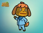 Dibujo Animal Crossing: Candrés pintado por queyla