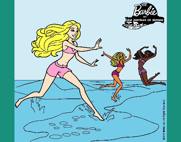 Barbie de regreso a la playa