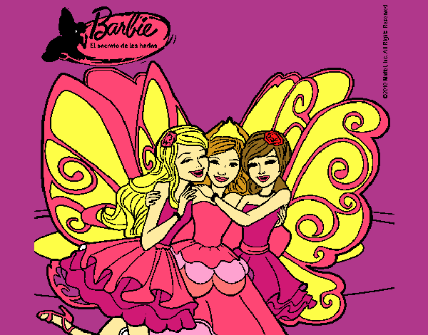 Barbie y sus amigas en hadas