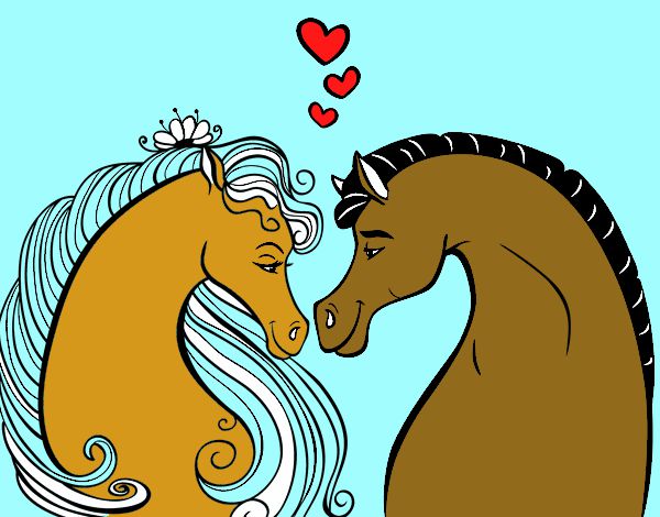 Amor de dos caballo