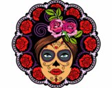 Calavera mejicana femenina