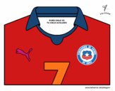 Camiseta del mundial de fútbol 2014 de Chile