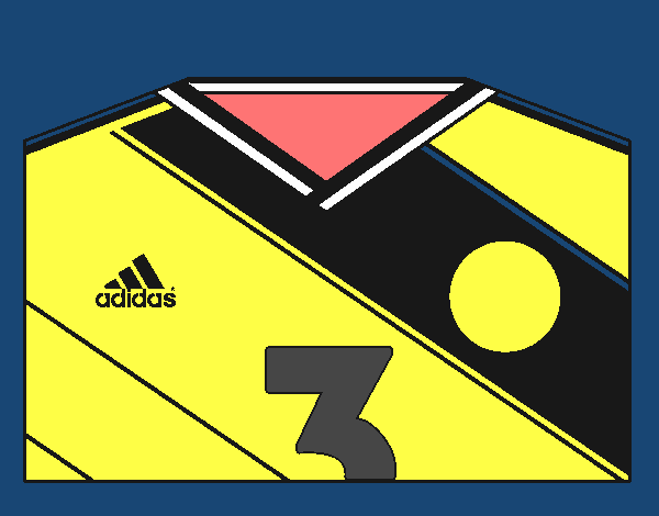 Camiseta del mundial de fútbol 2014 de Colombia