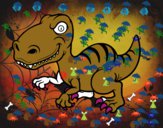 Dinosaurio velociraptor