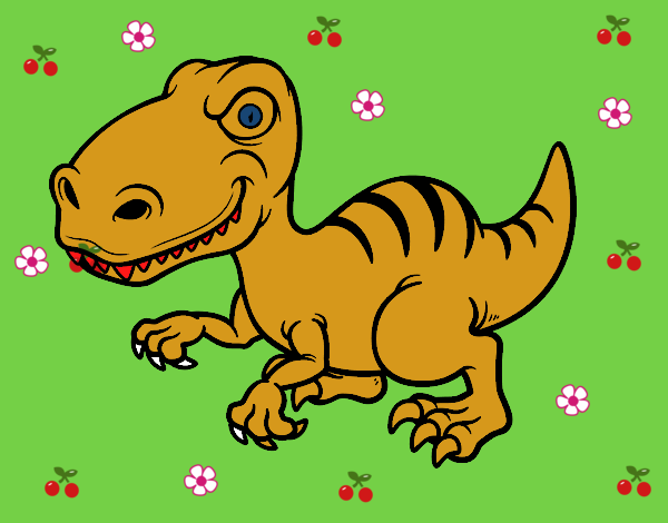 Dinosaurio velociraptor