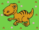 Dinosaurio velociraptor