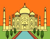 Dibujo El Taj Mahal pintado por Minerva_91