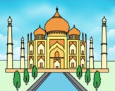 Dibujo El Taj Mahal pintado por dallana-12
