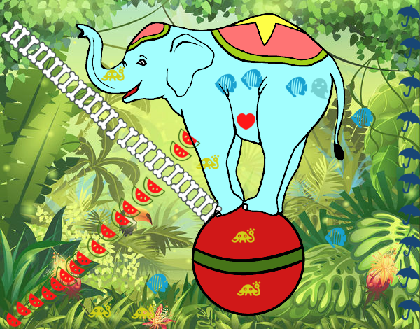 el mejor elefante del circo