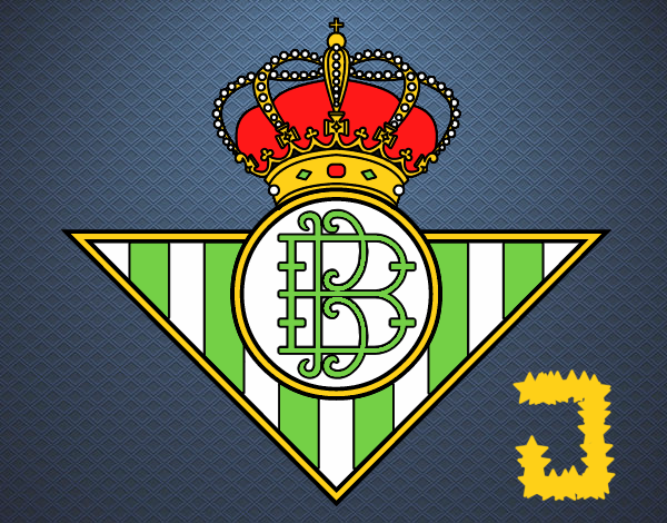 Dibujo Escudo del Real Betis Balompié pintado por xJor