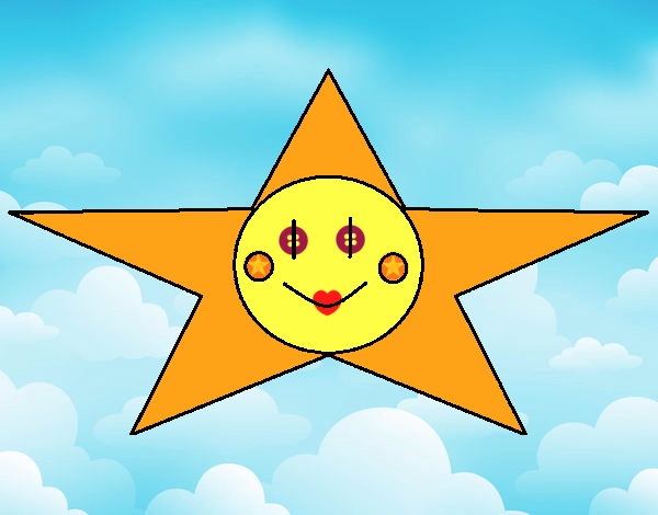 Estrella sonriente