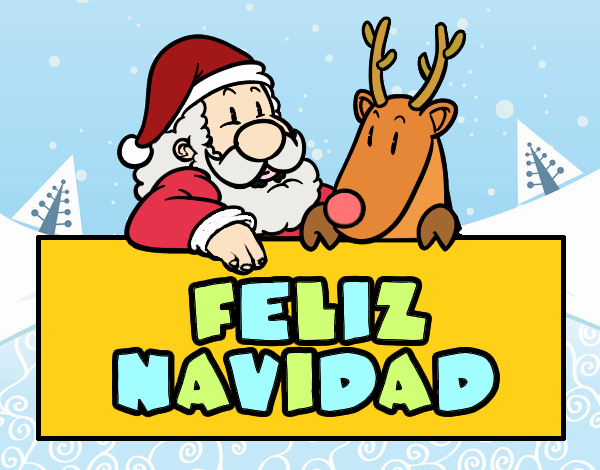 Santa Claus y Rudolf