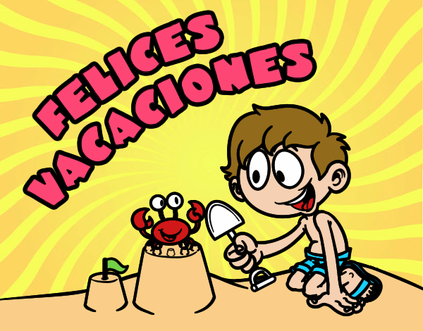 felizes vacaciones 