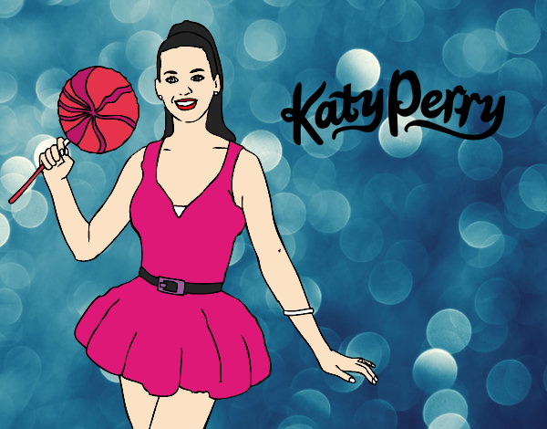 Katy Perry con piruleta