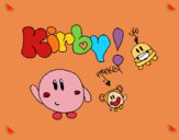 Dibujo Kirby 4 pintado por superbea