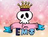 Dibujo Love Emo pintado por tilditus