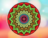 Dibujo Mandala creciente pintado por Gorritz