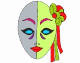 Dibujo Máscara italiana pintado por chitojoa
