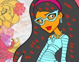 Dibujo Monster High Ghoulia Yelps pintado por Laurinha09