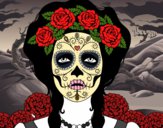 Mujer calavera mejicana