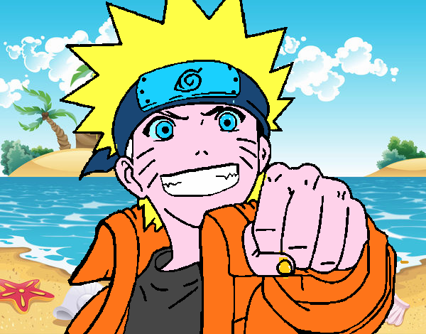 Naruto alegre