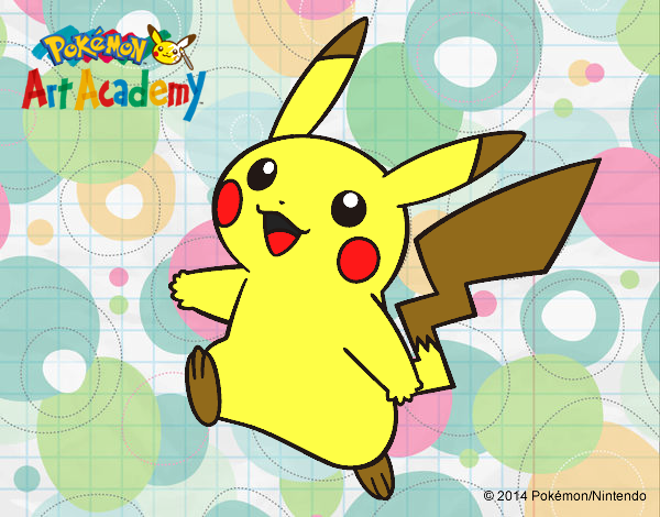 Pikachu en Pokémon Art Academy