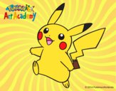 Dibujo Pikachu en Pokémon Art Academy pintado por XerterLP