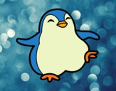 Pingüino bailando