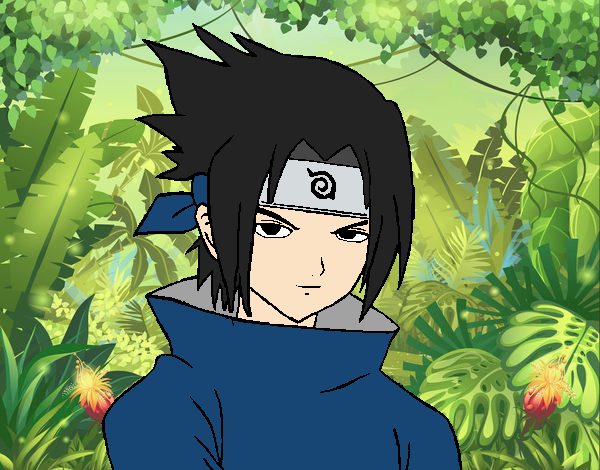 Sasuke enfadado