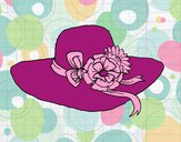 Dibujo Sombrero con flores pintado por Gorritz