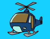 Dibujo Un Helicóptero pintado por tilditus