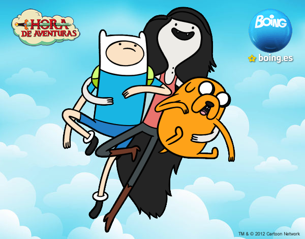 Volando con Marceline