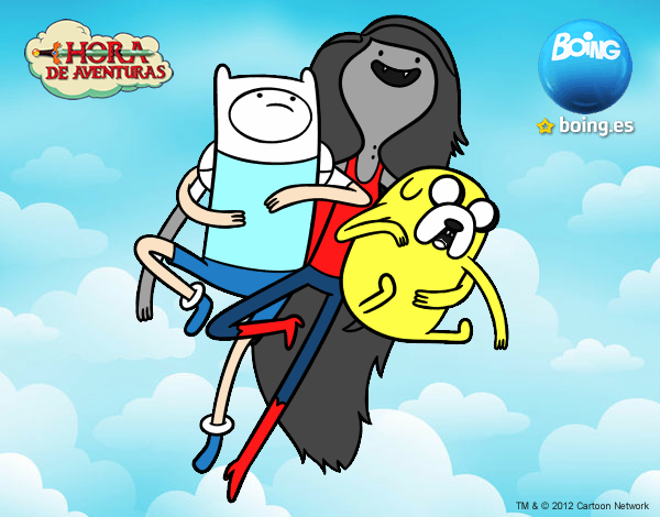 Volando con Marceline