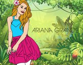 Dibujo Ariana Grande pintado por Potte