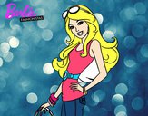 Dibujo Barbie casual pintado por Potte