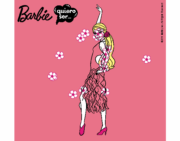 Barbie flamenca