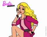 Dibujo Barbie súper guapa pintado por dibujoa