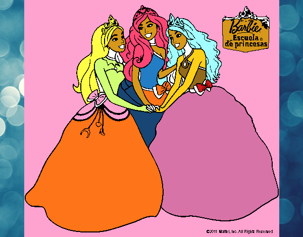 Barbie y sus amigas princesas